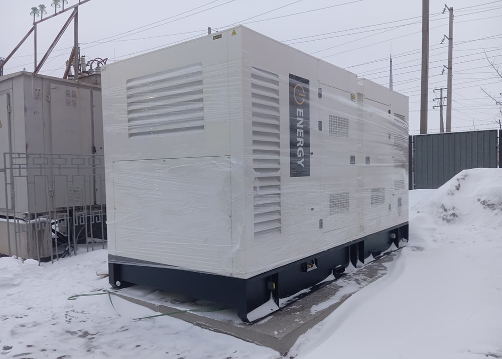 Дизельный генератор ENERGY на базе двигателя Woling мощностью 400 кВт для склада