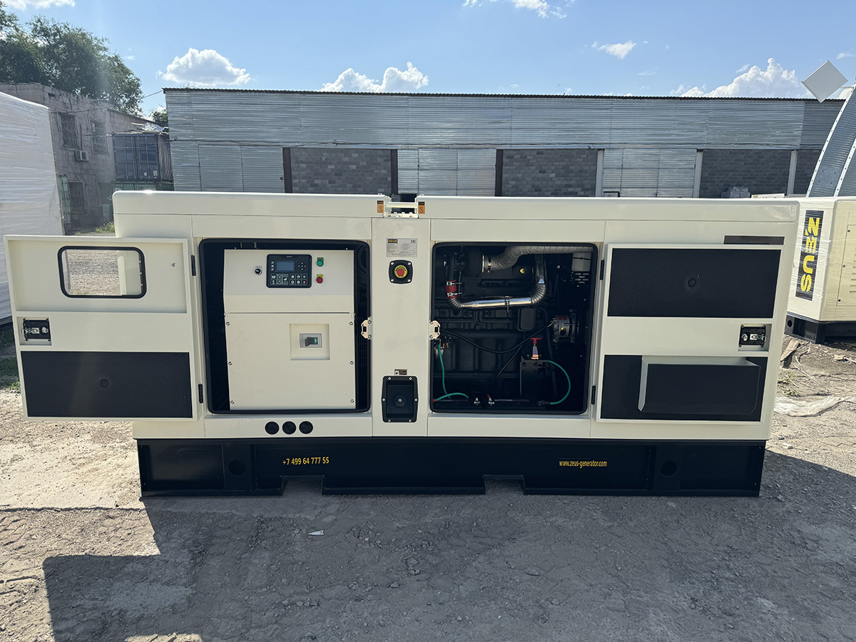 Дизельный генератор Zeus AD150-T400R для торговой компании в Павлодаре