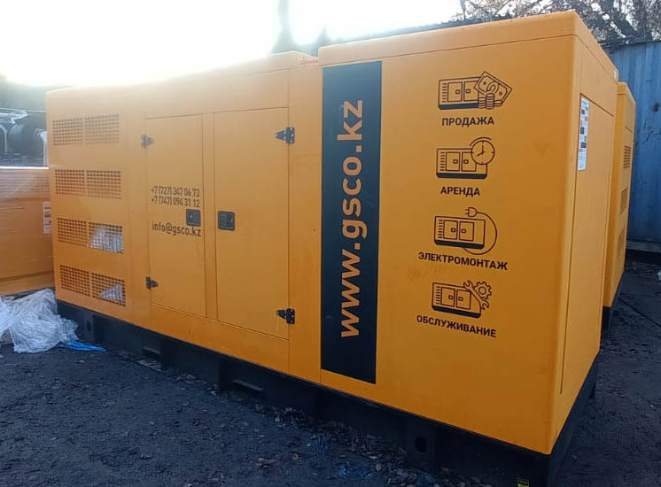 Дизельный генератор Zeus AD200-T400W в кожухе для ресторанного бизнеса