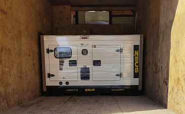Дизельный генератор Zeus AD20-T400R (20 кВт) для строительной компании