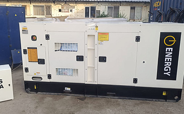 Дизельный генератор ENERGY 150 кВт в кожухе с АВР на базе двигателя Ricardo для бургерной