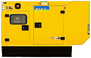Дизельный генератор Aksa APD33A в кожухе