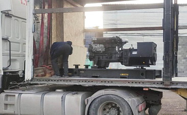 Дизельный генератор 100 кВт Zeus AD100-T400R на базе двигателя Ricardo в шумозащитном кожухе с АВР и ПОЖ