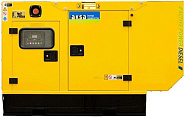 Дизельный генератор Aksa APD70A в кожухе с АВР